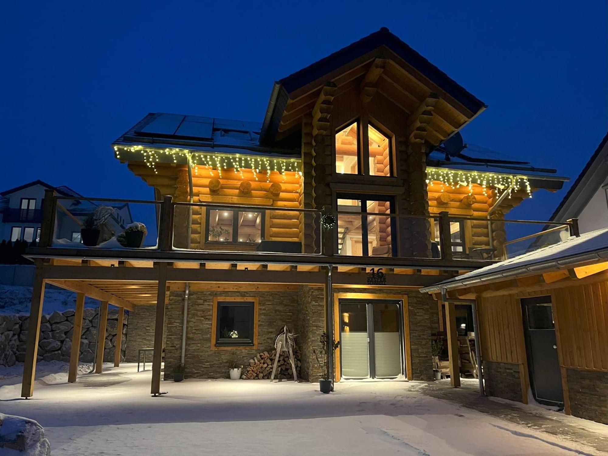 Ferienwohnung Uplandblockhaus Willingen  Exterior foto